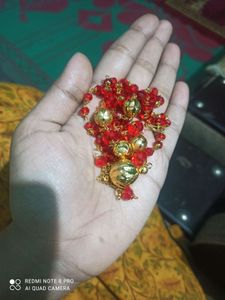 shinny beads mala