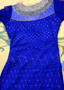 Long Kurta And Skirt Dress