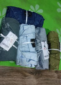 New Denim Stylish Shirt With Tag 😍