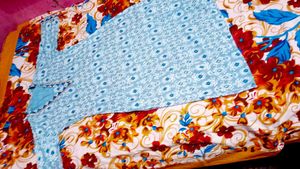 Blue Printed Kurta