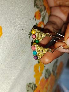 Colorful Jhumka Earrings🎊🎉🥳