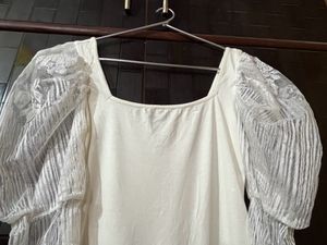 White Short Top