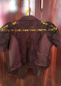 Black Stunning Scrug For Party Wear
