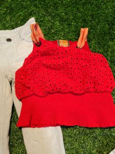 Jeans Top For Baby