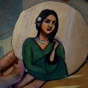 Mini Canvas Acrylic Painting