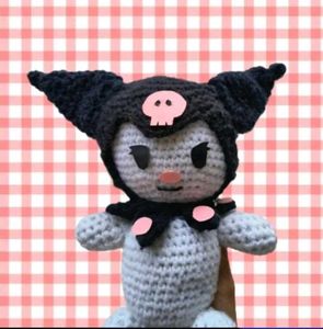 Kuromi Crochet Plushie