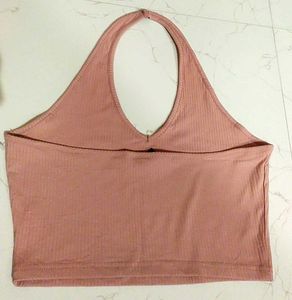 Dusty Rose Halter Top