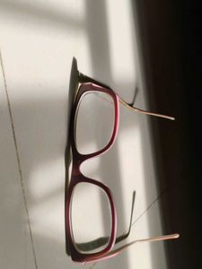 Vintage Red, Pl &amp; White Frame Glasses