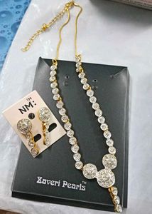Zaveri Pearls Necklace Set