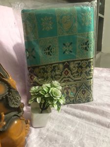 Elegant Green Saree