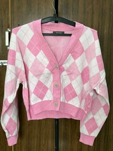 Pink Cardigan