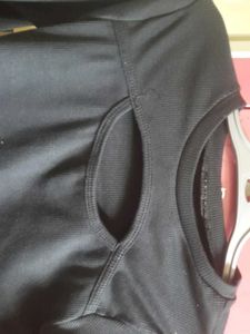 Black Long Sleeve Crop Top