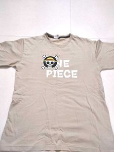 ONE PIECE MEN'S COTTON OVERSIZED TSHIRT