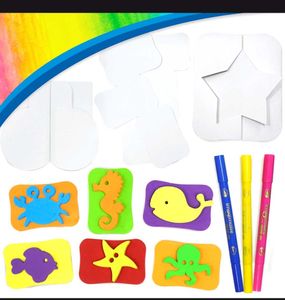 DIY Stamp Art Ocean Set