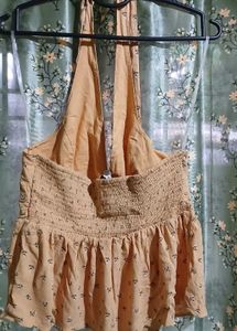 Floral Halter Top