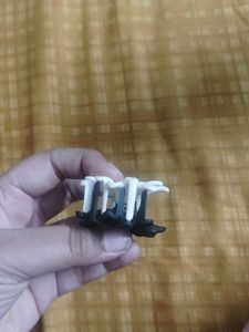 Double Colour Flower Hair Clip