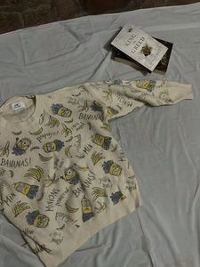 Minions Print Sweater