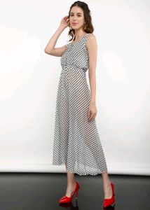 Polka Dot Maxi Dress - Unused