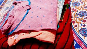 Combo 3nighty 1saree Blouse 3tops