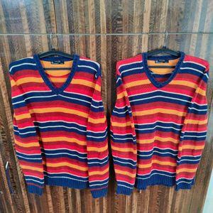 Zara Couple Pullovers Combo - Chest 44