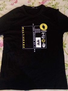 Black Graphic T-Shirt