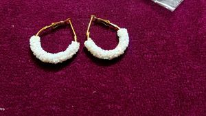 pair of six Sparkling Hoop Earrings - New!