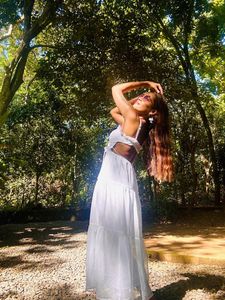 White Maxi Sundress