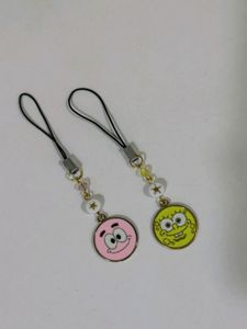 SpongeBob And Patrik Best Friends Phone Charms