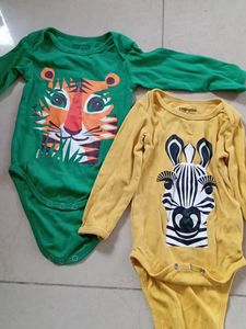 Cute Animal Print Bodysuits