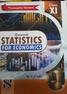 Statistics For Economics Class 11 Sarswati