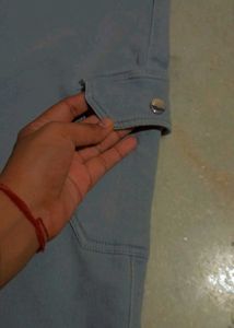 Grey Cargo Pants