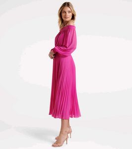 Taylor Off Shoulder Midi Dress