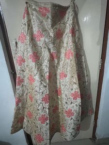 Floral Embroidered Lehenga Skirt