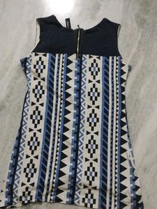 Printed Sleeveless Dress