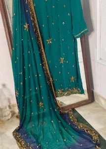 Elegant Green Kurta Set