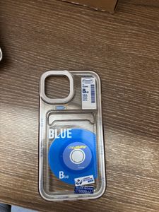 Savana White And Blue Statement Iphone 15 Cover