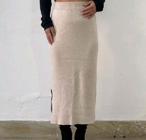Knit Midi Skirt