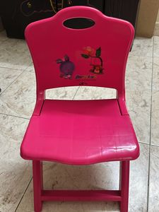Kids Pink Foldable Chair