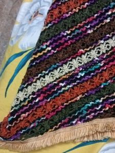 Retro Vintage Crochet Long Skirt