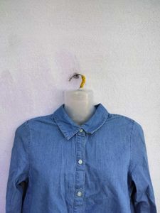 Denim Shirt - Women&#39;s Top