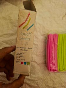 Pouch Sealer Clips - 18 Pcs
