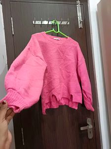 Pink Knit Sweater