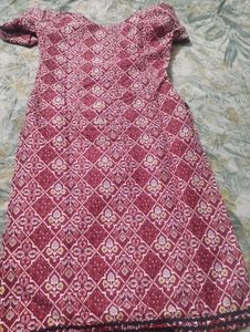 Beautiful Maroon Kurti