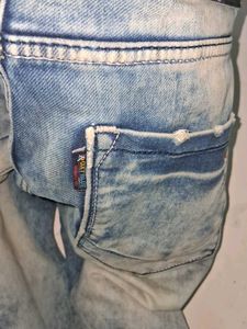 Distressed Denim Jeans