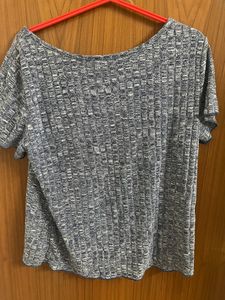 Shein Blue Shirt