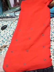 New chiffon saree