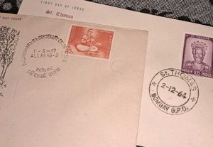 2 Vintage 1960s First Day Cover (