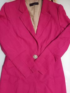Chic Pink Blazer