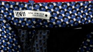 ZARA Patterned Pants