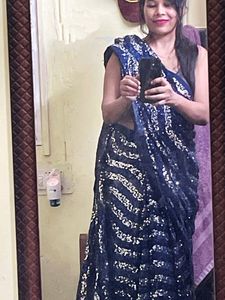 Ready To Wear Partywear Sequence Saree